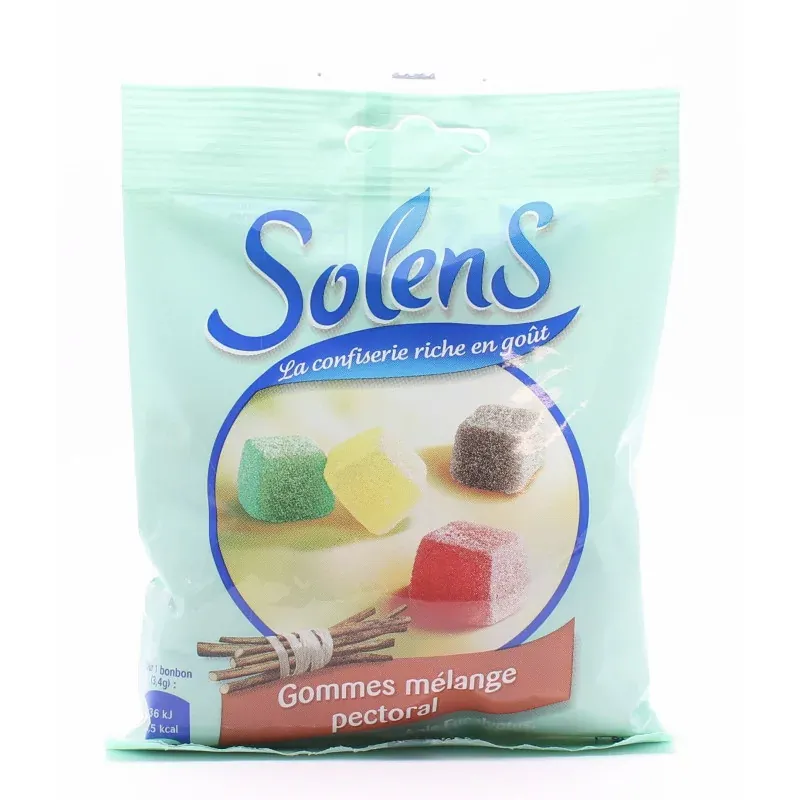 Solens Gommes Mélange Pectoral 100g Solens Gommes Mélange Pectoral 100g