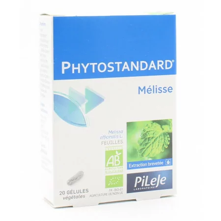 PiLeJe Phytostandard Mélisse 20 gélules