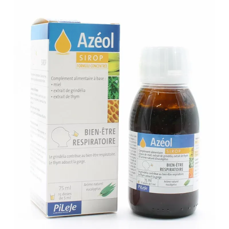 PiLeJe Azéol Sirop Bien-être Respiratoire 75ml