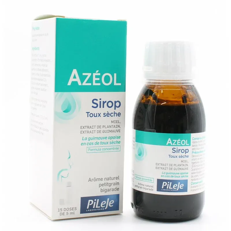 PiLeJe Azéol Sirop Toux Sèche 75ml