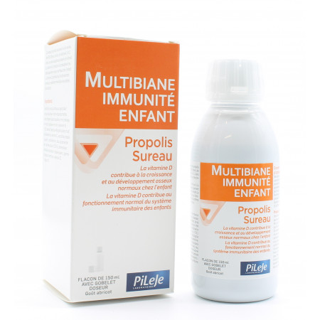 PiLeJe Multibiane Immunité Enfant Sirop 150ml