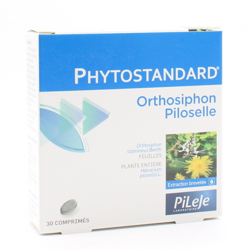 PiLeJe Phytostandard Orthosiphon Piloselle 30 comprimés PiLeJe Phytostandard Orthosiphon Piloselle 30 comprimés
