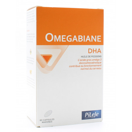 PiLeJe Omegabiane DHA 80 capsules