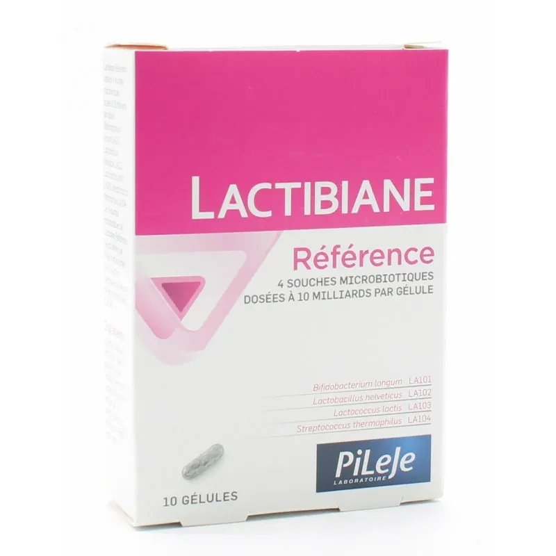PiLeJe Lactibiane Référence 10 gélules