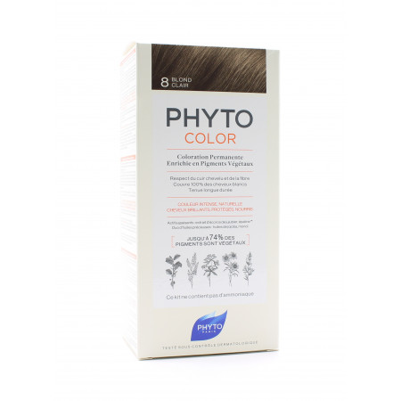 Phyto Color Kit Coloration Permanente 8 Blond Clair