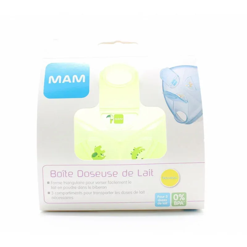MAM Boîte Doseuse de Lait Vert