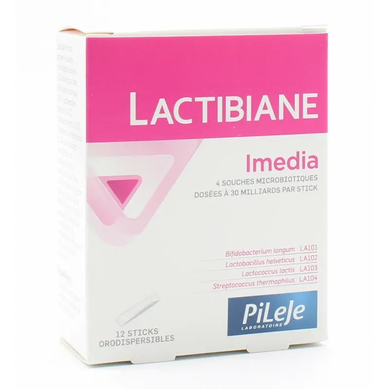 PiLeJe Lactibiane Imedia 12 sticks PiLeJe Lactibiane Imedia 12 sticks
