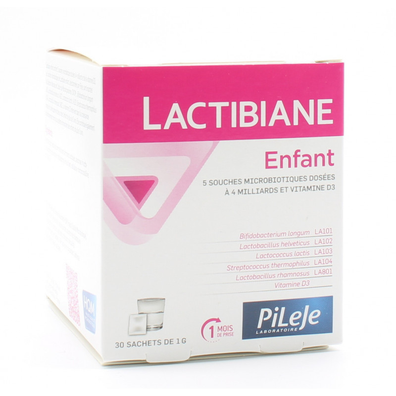 PiLeJe Lactibiane Enfant Sachets 30X1g PiLeJe Lactibiane Enfant Sachets 30X1g
