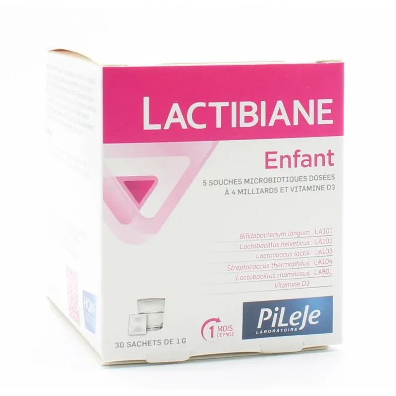 PiLeJe Lactibiane Enfant Sachets 30X1g