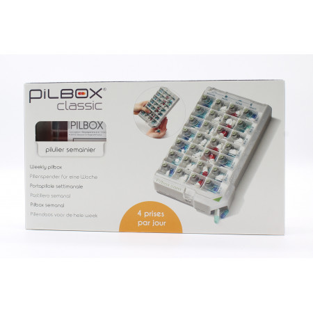 Pilbox Classic Distributeur Hebdomadaire