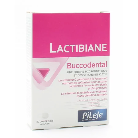 PiLeJe Lactibiane Buccodental 30 comprimés