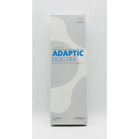 Adaptic Pansement Doigtier Non-Adhérent Moyen X3