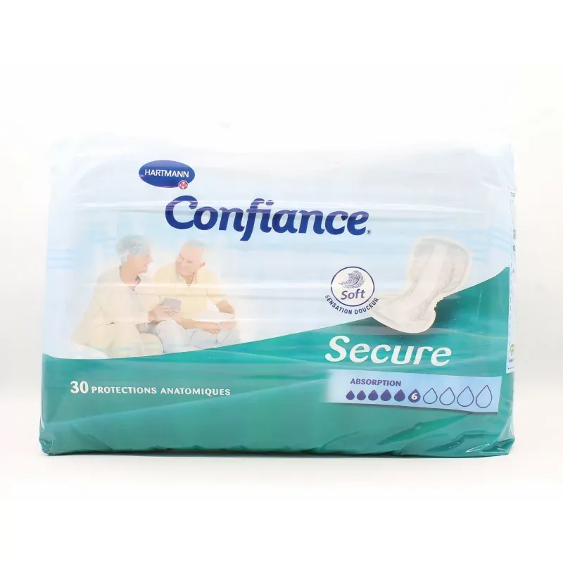 Confiance Secure 6 Gouttes 30 protections anatomiques