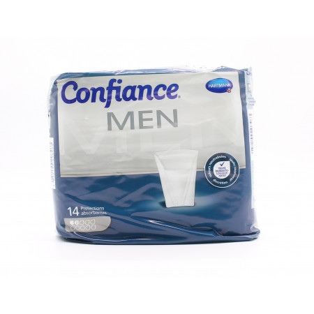 Confiance MEN 2 Gouttes 14 protections absorbantes