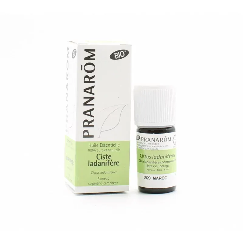 Pranarôm Huile Essentielle Bio Ciste Ladanifère 5ml