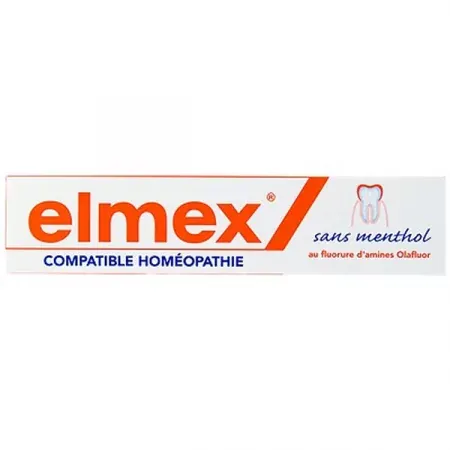 Dentifrice Elmex sans Menthol 75 ml