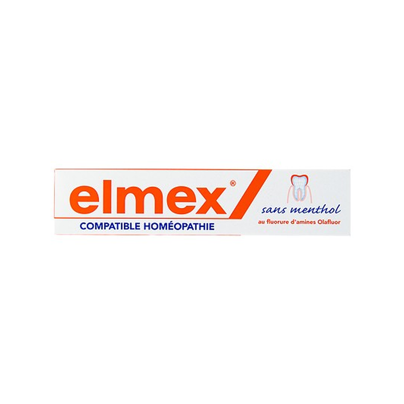 Dentifrice Elmex sans Menthol 75 ml