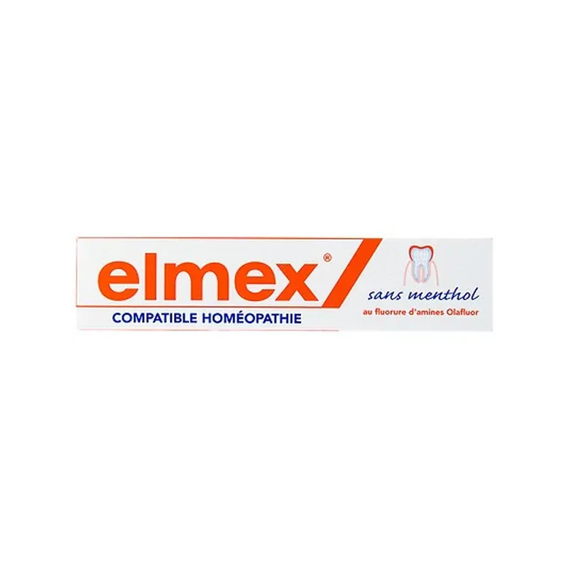 Dentifrice Elmex sans Menthol 75 ml
