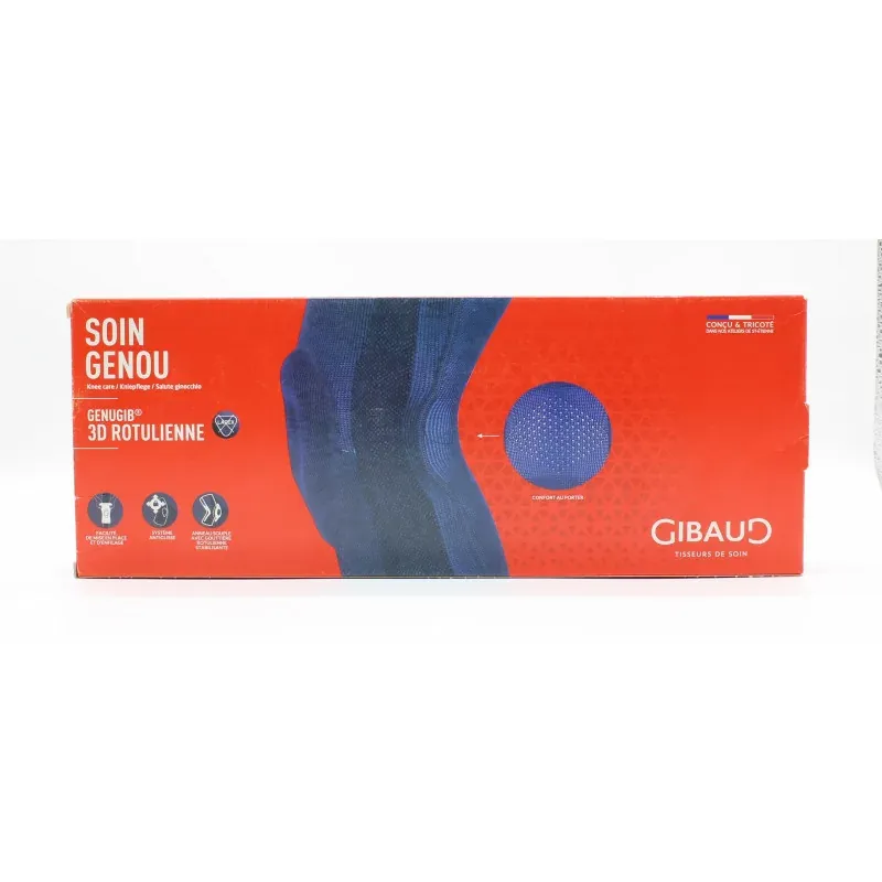 Gibaud Genugib 3D Rotulienne Bleu Taille 3