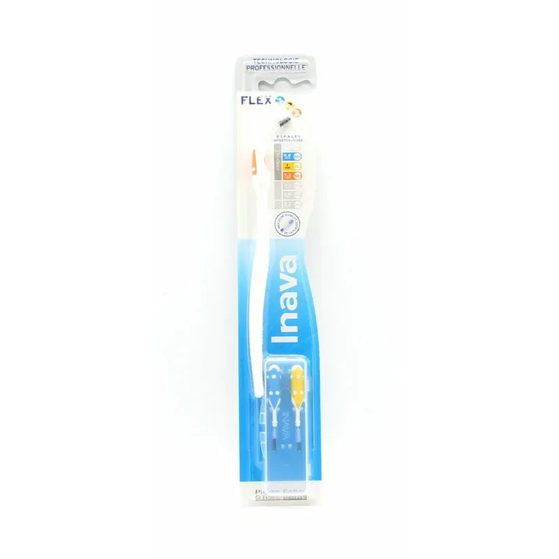 Inava Flex 1 2 3 Brossette Interdentaire avec Manche