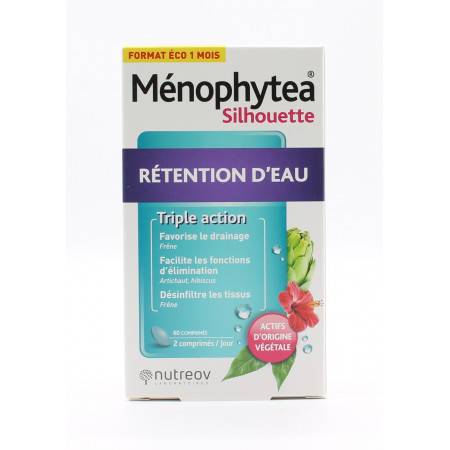 Ménophytea Silhouette Rétention d'Eau 60 comprimés