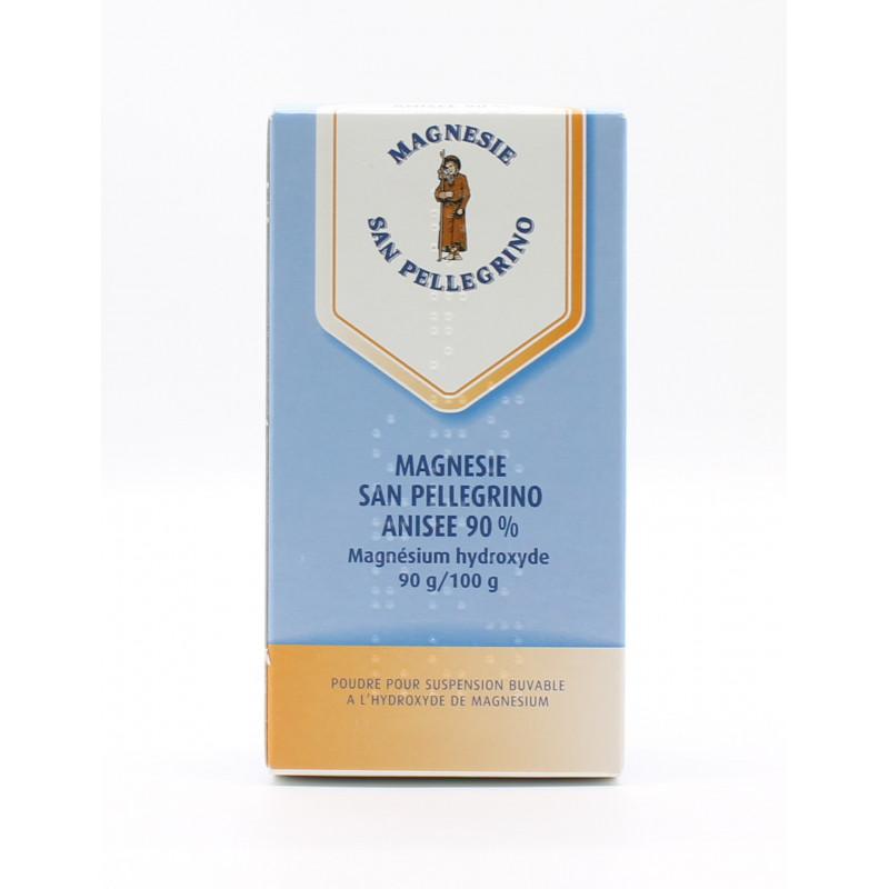 Magnésie San Pellegrino Anisée 90% 90g Magnésie San Pellegrino Anisée 90% 90g