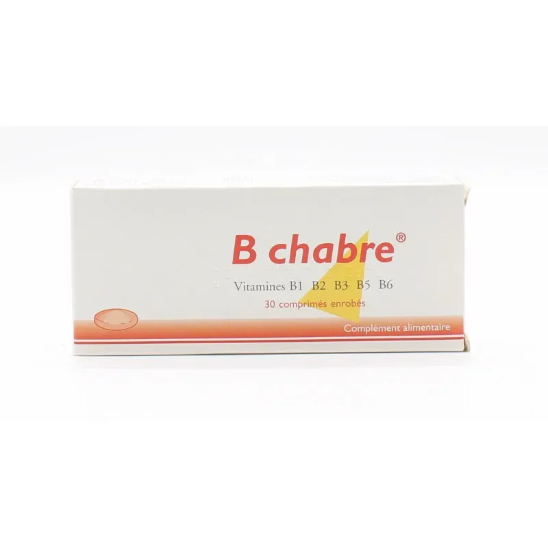 B Chabre Vitamines 30 comprimés