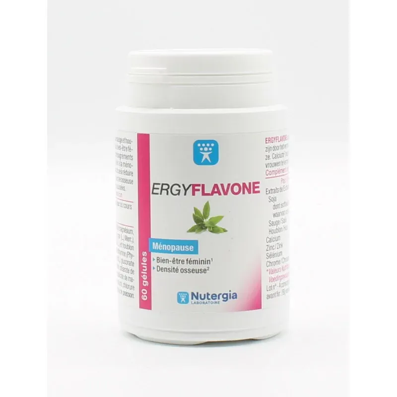 Nutergia Ergyflavone Ménopause 60 Gélules