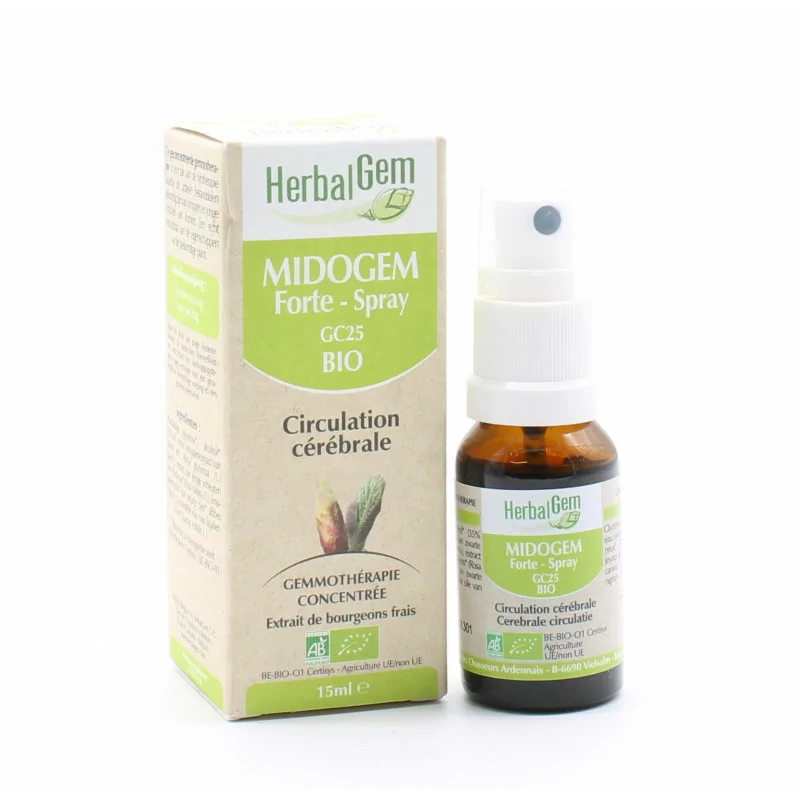 HerbalGem Midogem Forte GC25 Bio Spray 15ml