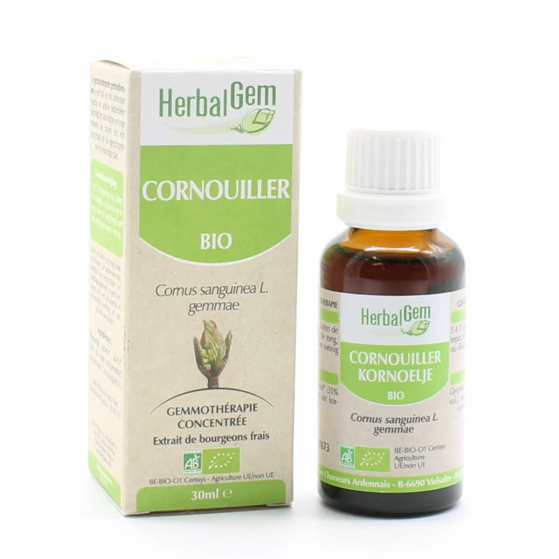 HerbalGem Cornouiller Bio 30ml