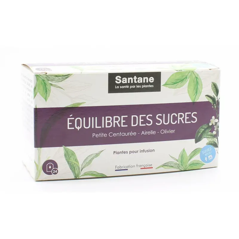 Santane Équilibre des Sucres 24 sachets