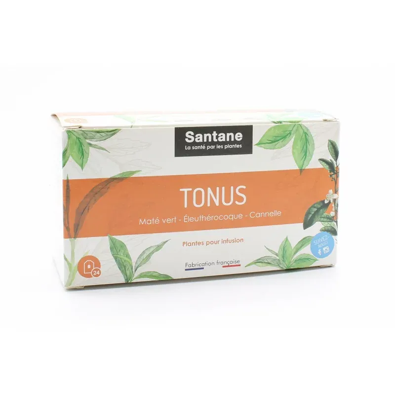 Santane Tisane Tonus 24 sachets - Univers Pharmacie