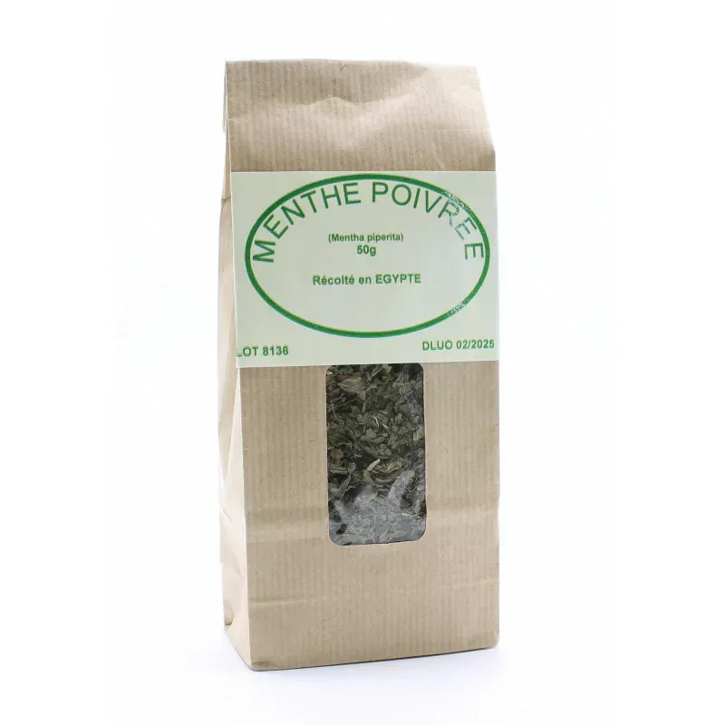 UPrana Tisane Menthe Poivrée Vrac 50g