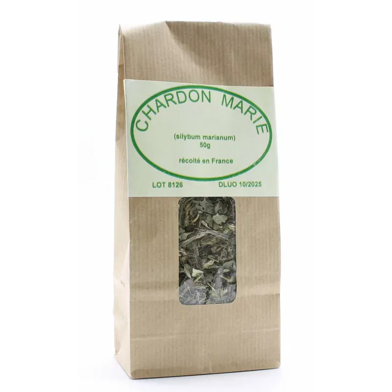 Uprana Tisane Chardon Marie Vrac 50g - Univers Pharmacie