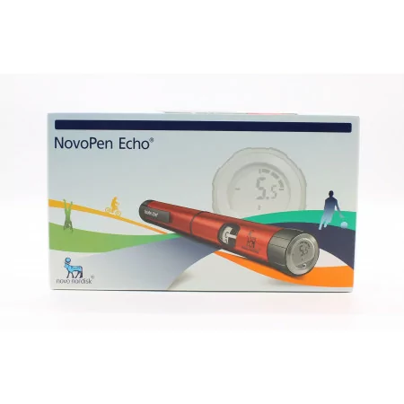 NovoPen Echo Stylo Injecteur d'Insuline Rouge