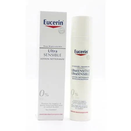 Eucerin Ultra Sensible Lotion Nettoyante 100ml - Univers Pharmacie