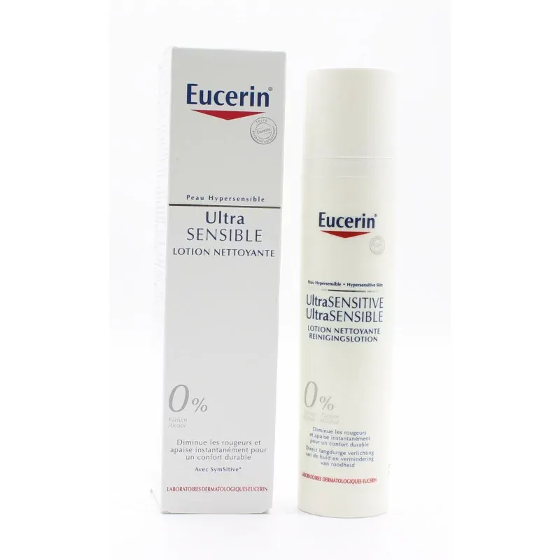 Eucerin Ultra Sensible Lotion Nettoyante 100ml - Univers Pharmacie