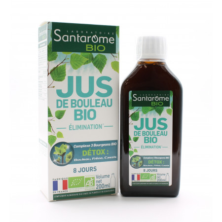 Santarôme Bio Jus de Bouleau Élimination 200ml