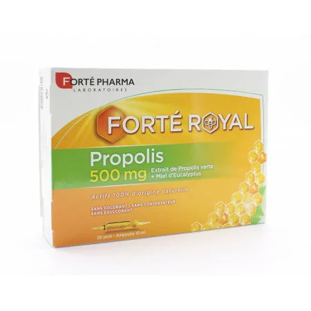 Forté Pharma Propolis 500mg Ampoules 20X10ml