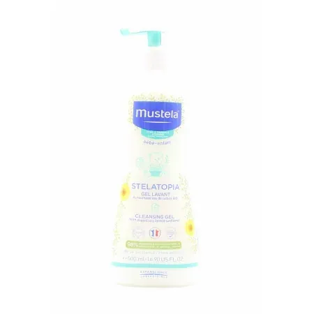 Mustela Stelatopia Gel Lavant dès la Naissance 500ml