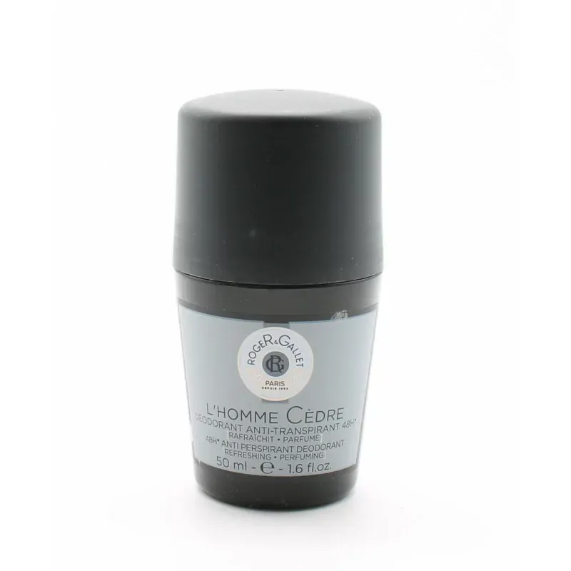 Roger & Gallet L'Homme Cèdre Déodorant Anti-Transpirant Roll-On 50ml