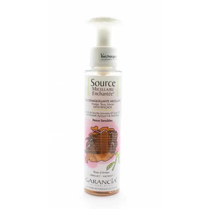 Garancia [Source Micellaire Enchantée] Eau Micellaire Rose 100ml