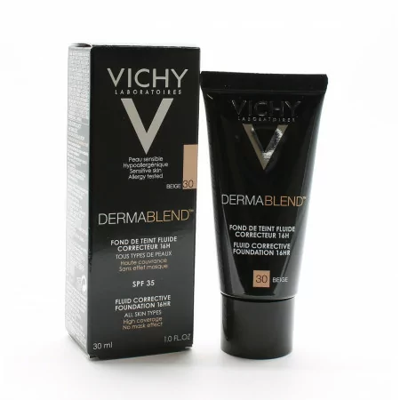 Vichy Dermablend Fond de Teint Fluide SPF35 Beige 30 30ml