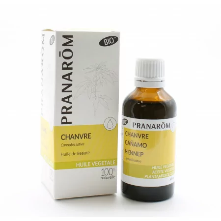 Pranarôm Bio Huile Végétale de Chanvre 50ml