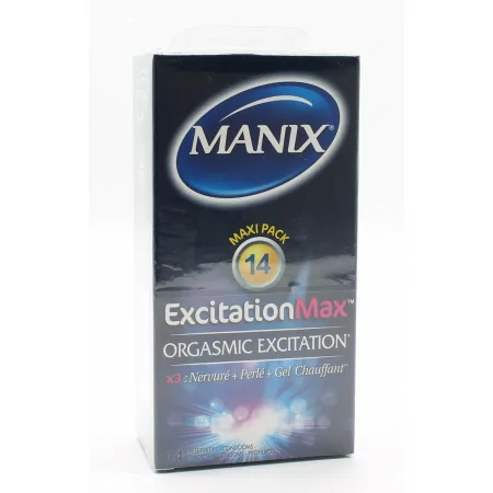 Manix Préservatifs ExcitationMax Orgasmic Excitation X14