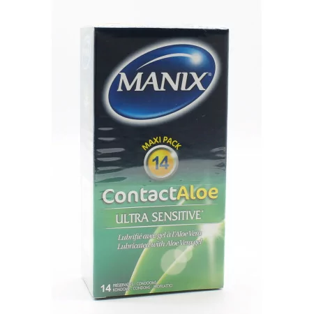 Manix Préservatifs ContactAloe X14