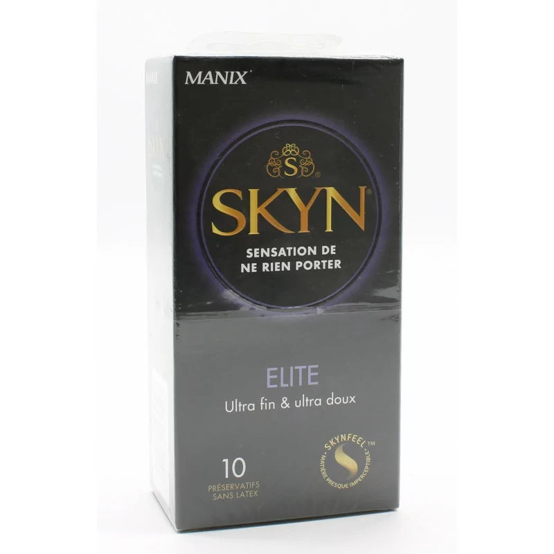 Manix Skyn Elite Préservatifs sans Latex X10