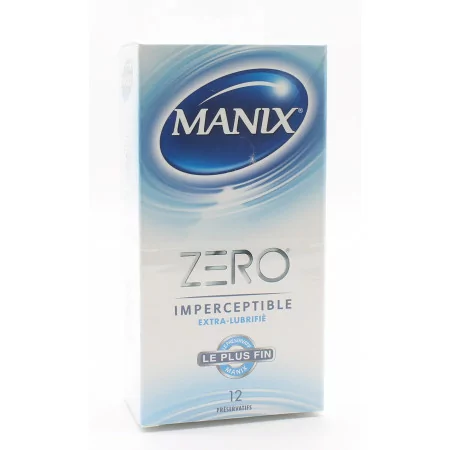 Manix Préservatifs Zero Imperceptible Extra-lubrifié...
