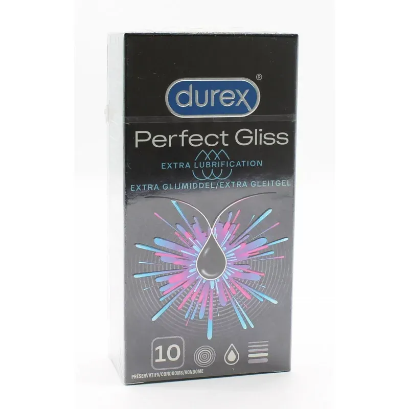 Durex Perfect Gliss 10 préservatifs