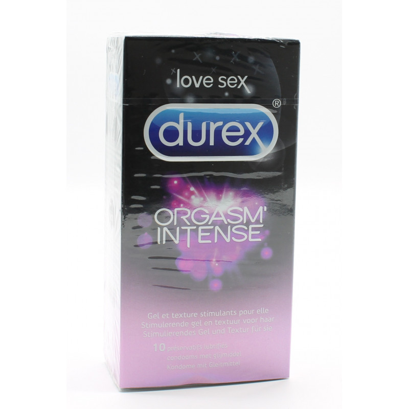 Durex Préservatifs Orgasm' Intense X10 Durex Préservatifs Orgasm' Intense X10